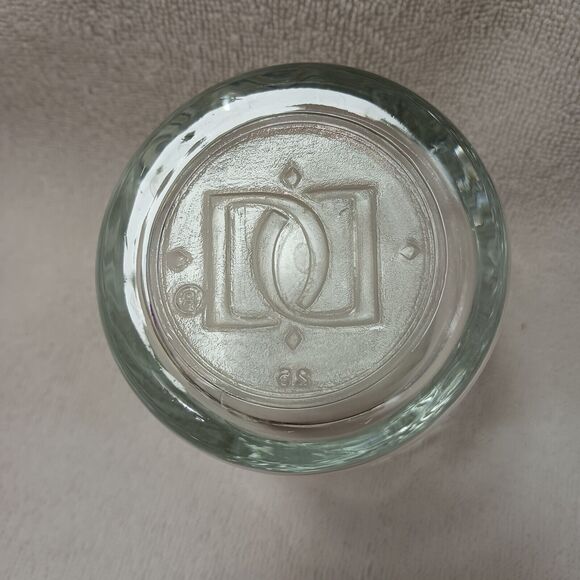 3 Vintage DOUBLE DUTCH Low ball Whiskey Glasses Diamond DD Classy Luxury Collect - Picture 12 of 16